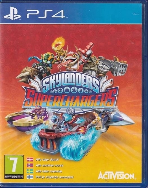 Skylanders Superchargers - PS4 (B Grade) (Genbrug)